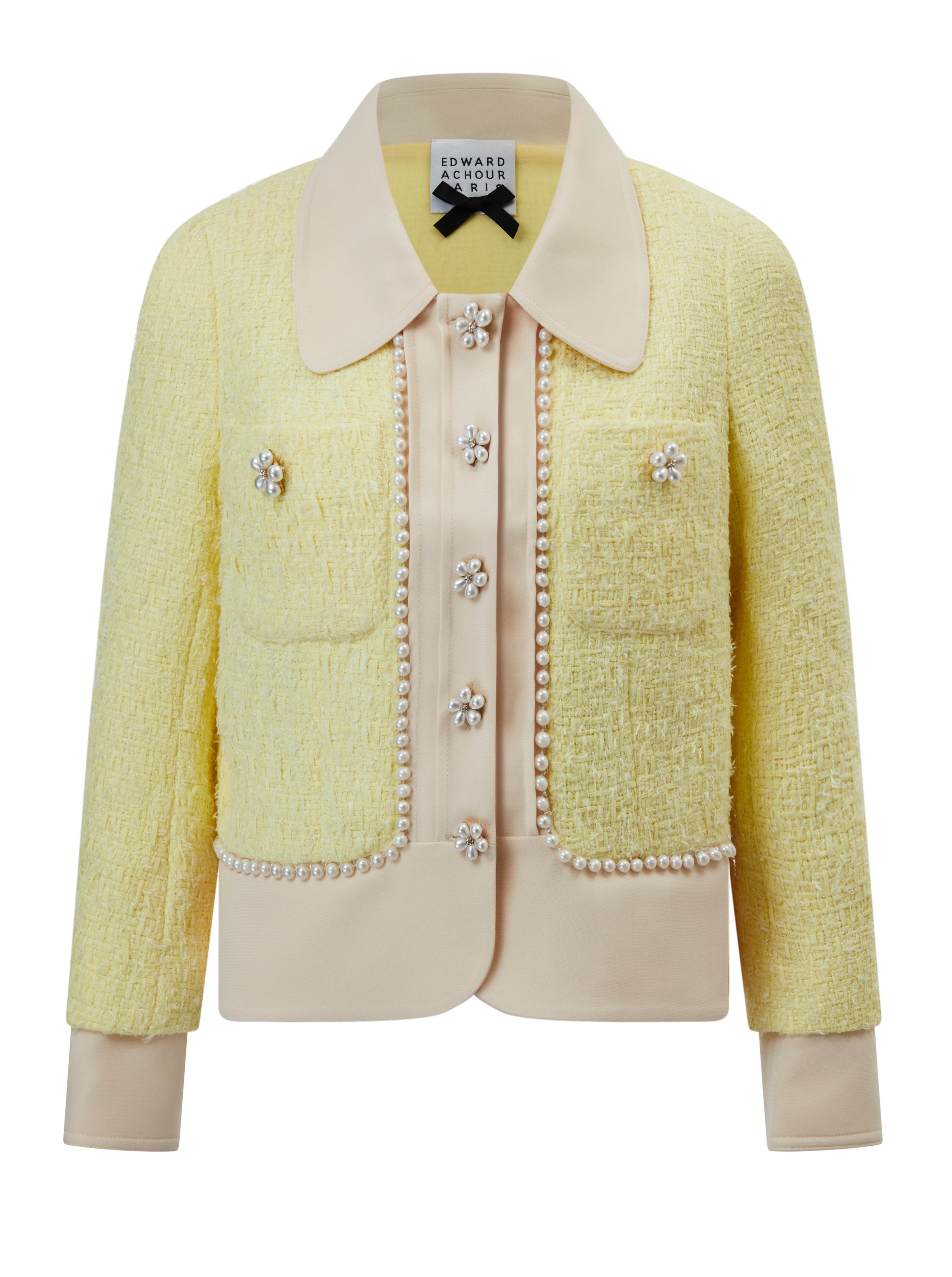 Pastel shirt jacket