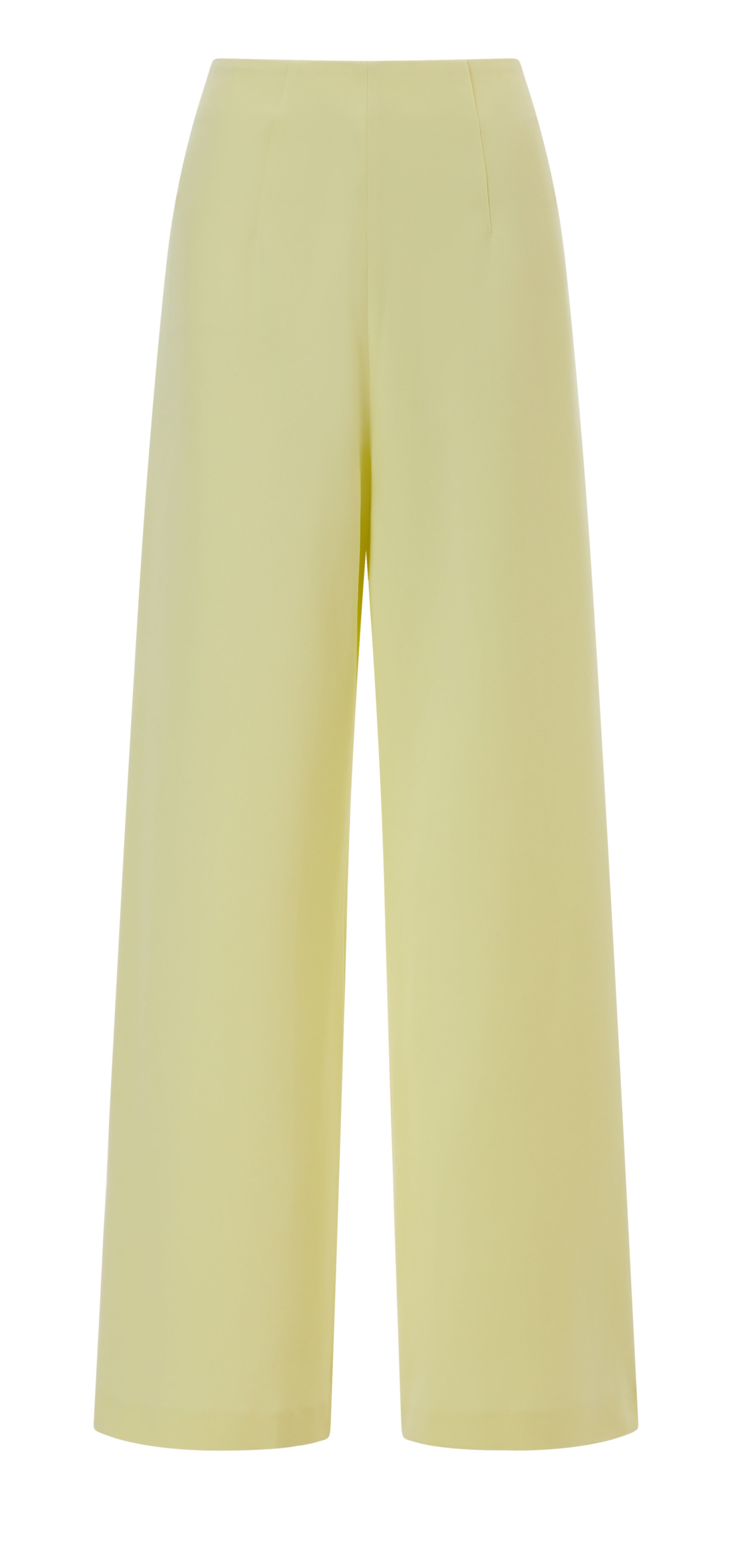 Flat front caddy crêpe pant