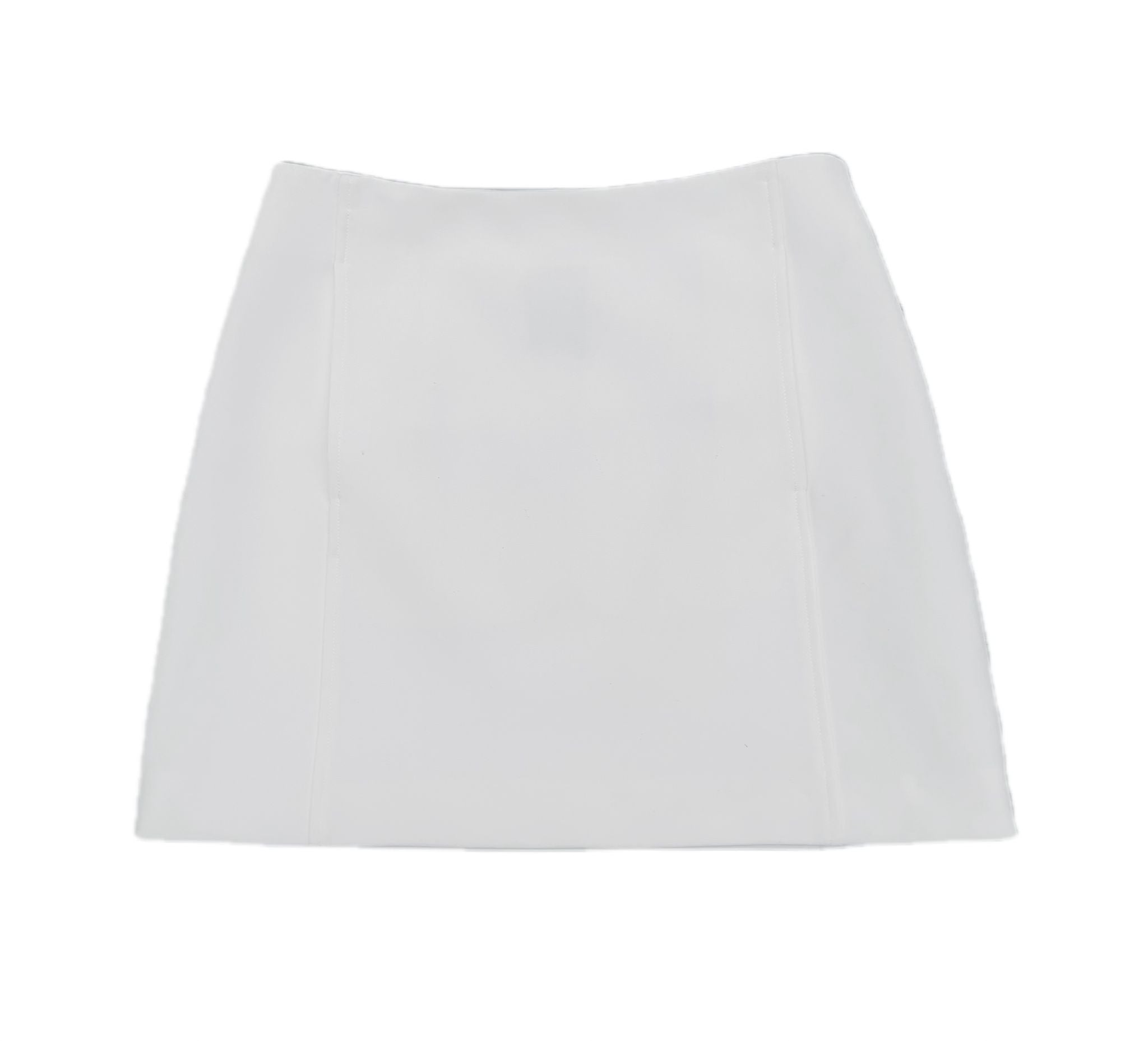 Gabardine mini skirt